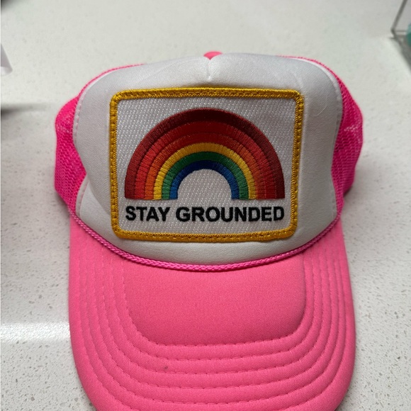 Aviator nation hot pink trucker hat - Picture 2 of 5